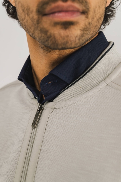 State of Art sweat cardigan plain